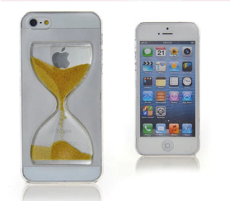 image-Golden Sand Clock iPhone Case