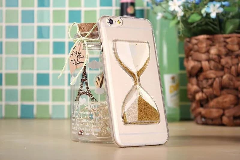 image-Golden Sand Clock iPhone Case