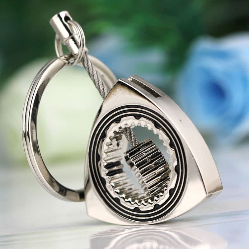 image-Rotary Engine Model Keychain