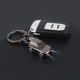 image-LED Light Car Keychain