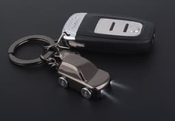 image-LED Light Car Keychain
