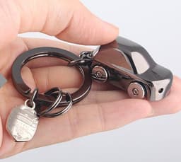 image-LED Light Car Keychain