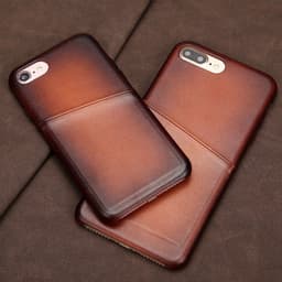 image-Antique Lamb Leather iPhone Card Case