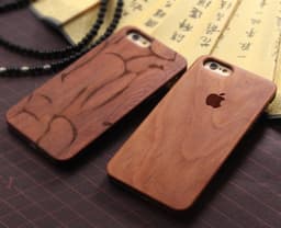 image-Luxury Wood iPhone Case