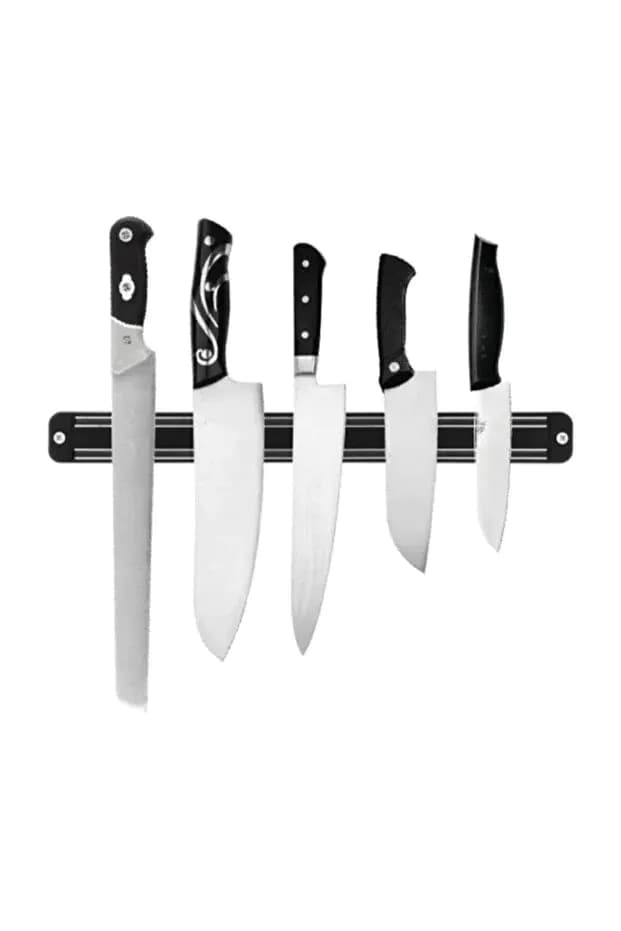 image-Magnetic Knife Holder 55cm Wall Mounted Knife Rack Strong Magnetic