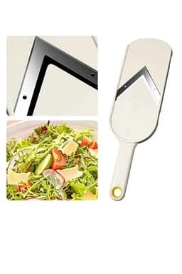 image-Stainless Steel Blade Vegetable Chopper Slicer Non Slip Base Cabbage