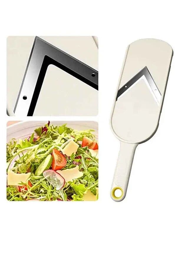 image-Stainless Steel Blade Vegetable Chopper Slicer Non Slip Base Cabbage