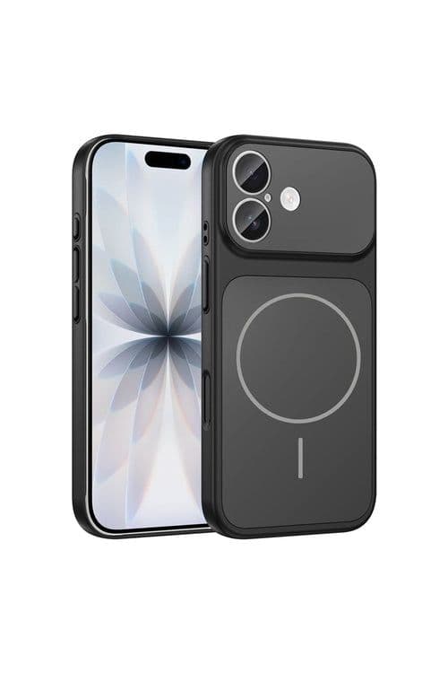 image-iPhone 16 Case with Magnetic Charging and Full Camera Protection -