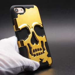 image-Double-Deck Skull iPhone Case