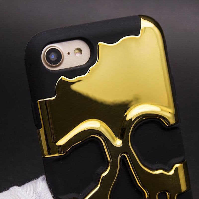 image-Double-Deck Skull iPhone Case