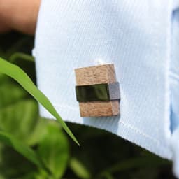 image-Wenge Wood Cufflinks