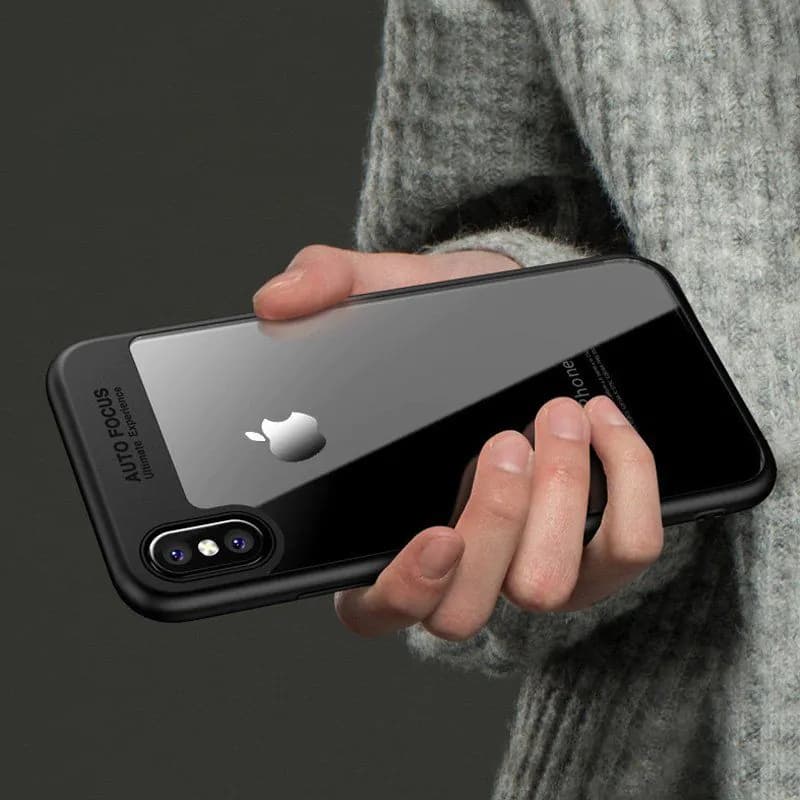 image-Ultra Thin Back Window iPhone X Case