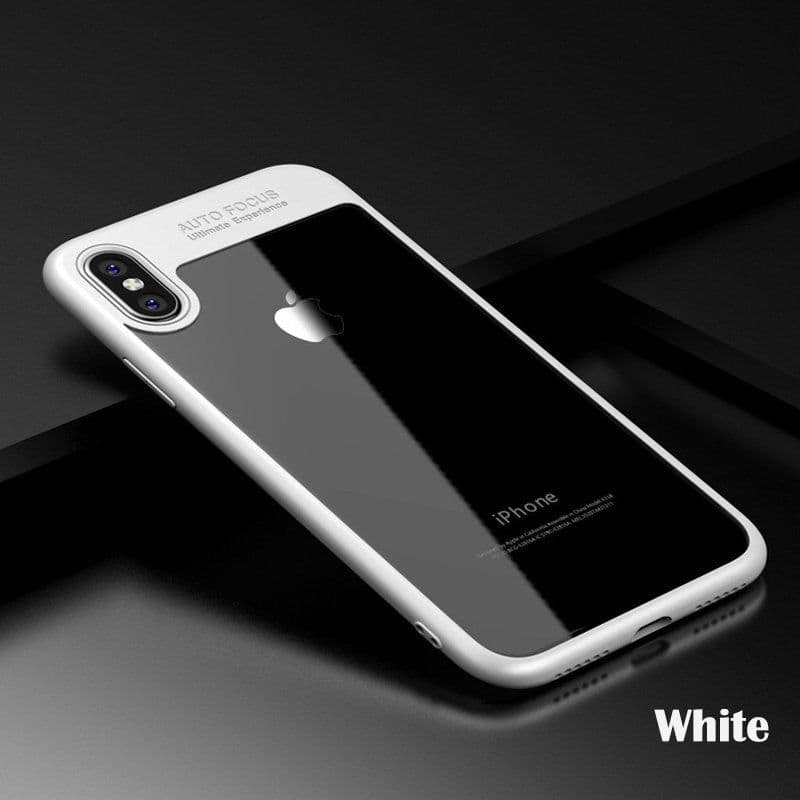 image-Ultra Thin Back Window iPhone X Case
