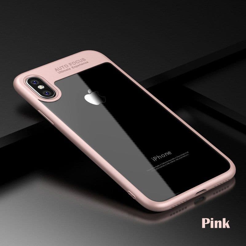 image-Ultra Thin Back Window iPhone X Case
