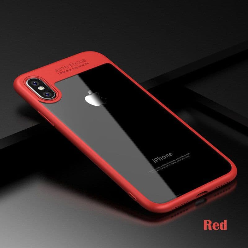image-Ultra Thin Back Window iPhone X Case