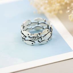 image-Silver Fish Ring