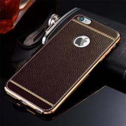 image-Luxury Litchi Grain iPhone Case