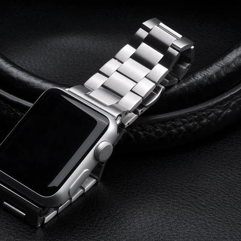image-Steel Apple Watch Band