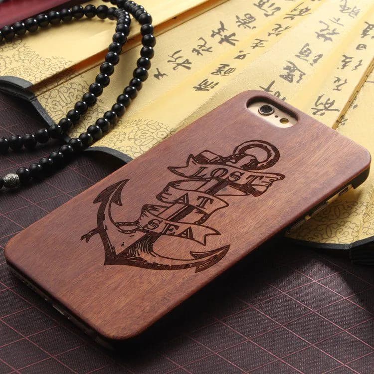 image-Wood Anchor iPhone Case