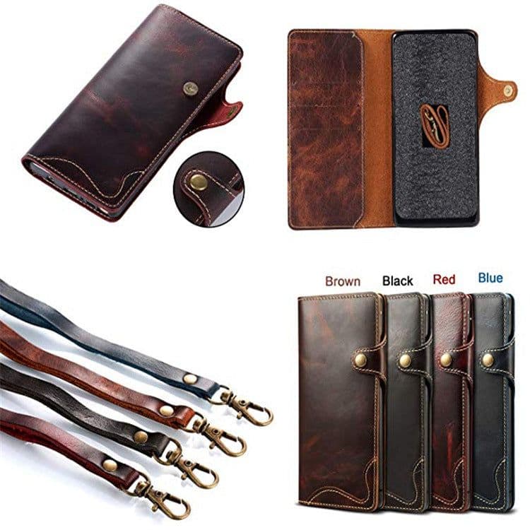 image-Genuine Leather iPhone X/XS/XS Max Wallet Case