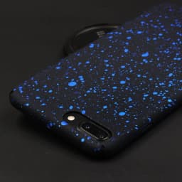 image-Navy Starry Night iPhone Cases