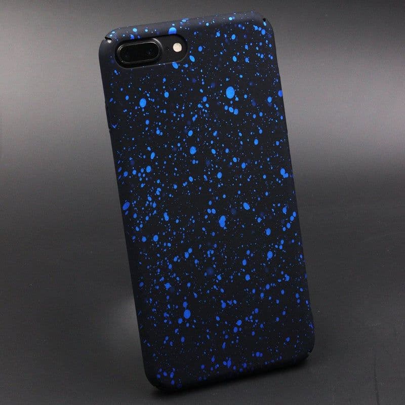 image-Navy Starry Night iPhone Cases