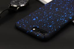 image-Navy Starry Night iPhone Cases