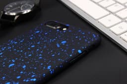 image-Navy Starry Night iPhone Cases