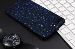 image-Navy Starry Night iPhone Cases