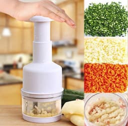image-Vegetable Onion Garlic Chopper Crusher