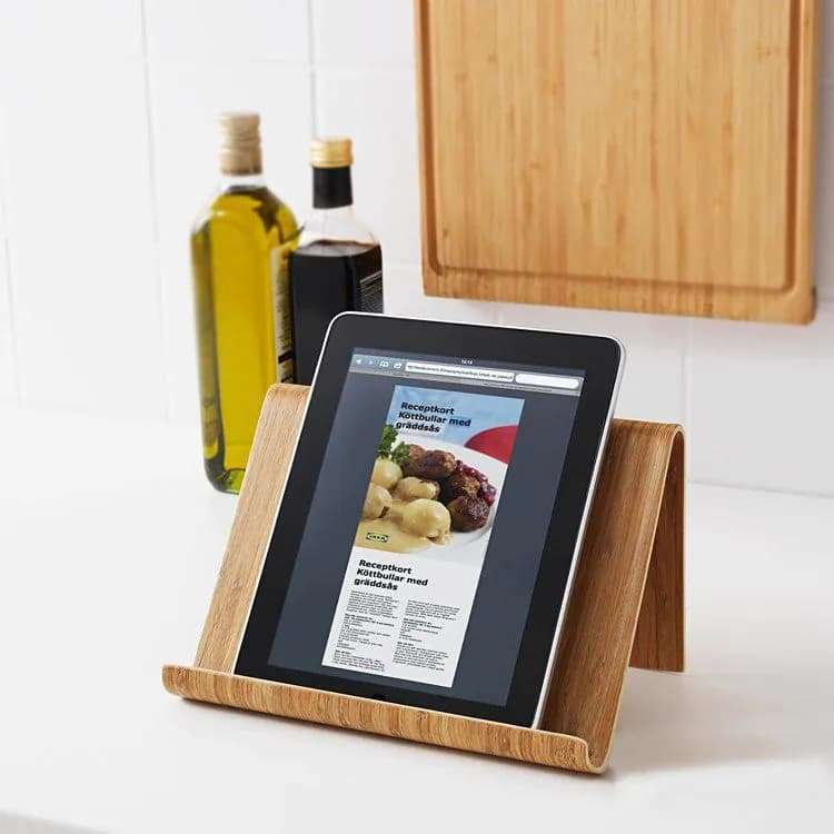 image-Bent Bamboo iPad Holder