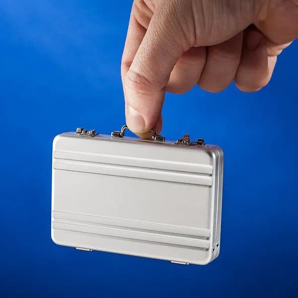 image-Mini Briefcase Card Carrier