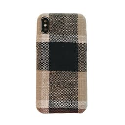 image-Brown Scottish Tartan iPhone Case