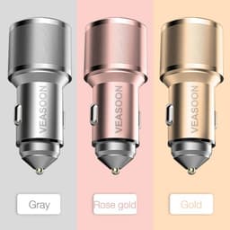 image-Quick Charge USB Car Charger by VEASOON