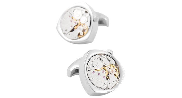 image-Rotor Motors Watch Engine Cufflinks
