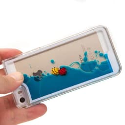 image-Fish Swimming in Blue Ocean iPhone Case