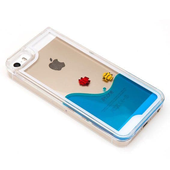 image-Fish Swimming in Blue Ocean iPhone Case