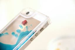 image-Fish Swimming in Blue Ocean iPhone Case
