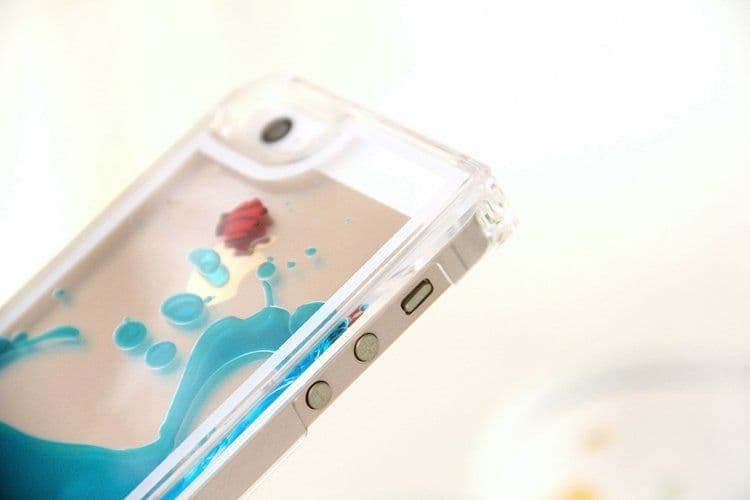image-Fish Swimming in Blue Ocean iPhone Case