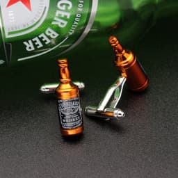 image-Whisky Bottle Cufflinks