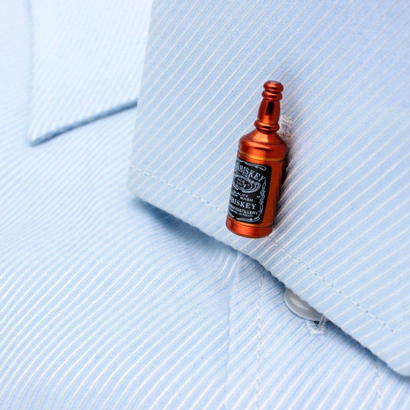 image-Whisky Bottle Cufflinks