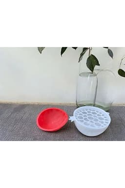 image-Olivya Pomegranate Deseeder with Lid Easy Pomegranate Peeler Seed