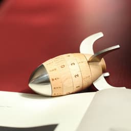 image-Wooden Rocket Calendar