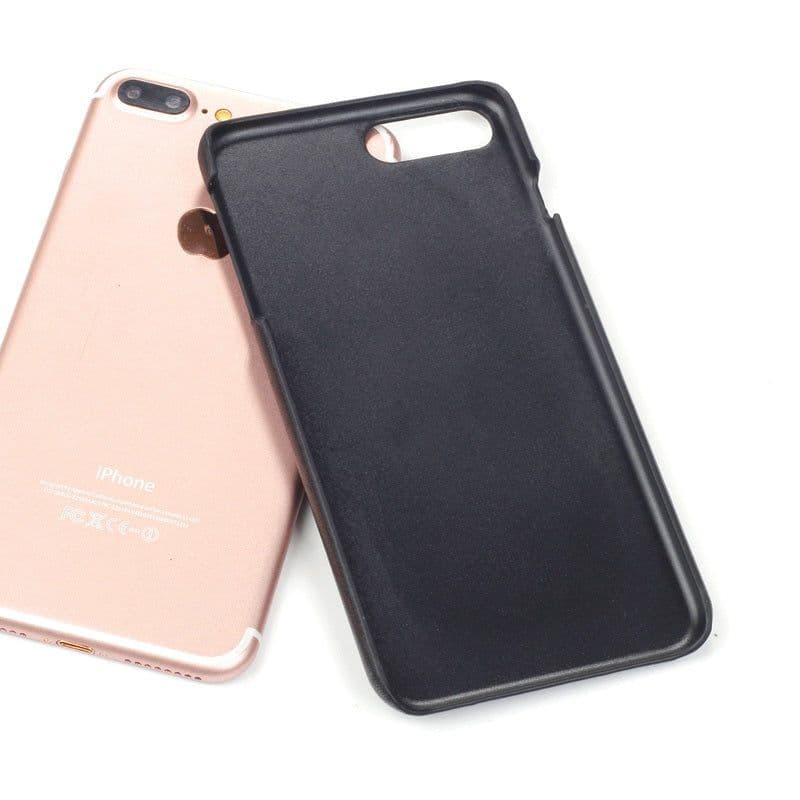 image-Green Woven Leather iPhone Case