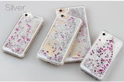 image-Silver Glitter iPhone Case