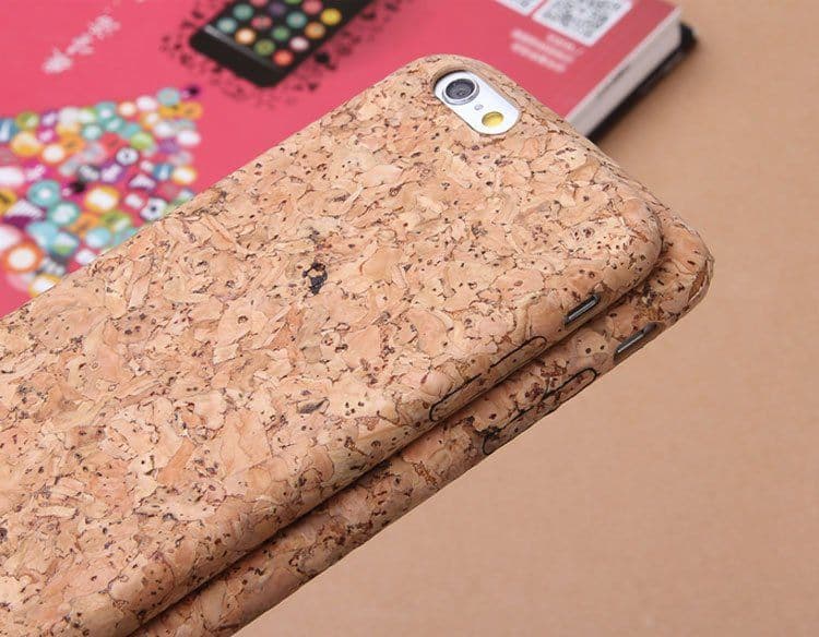 image-Cork Wood iPhone Case