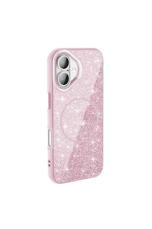 image-iPhone 16 Plus Glittery Glossy Case Oxo Magsafe Cover