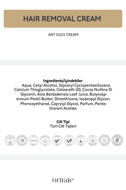 image-Ant Egg Hair Removal Cream (Unisex) – Effective Depilatory Formula