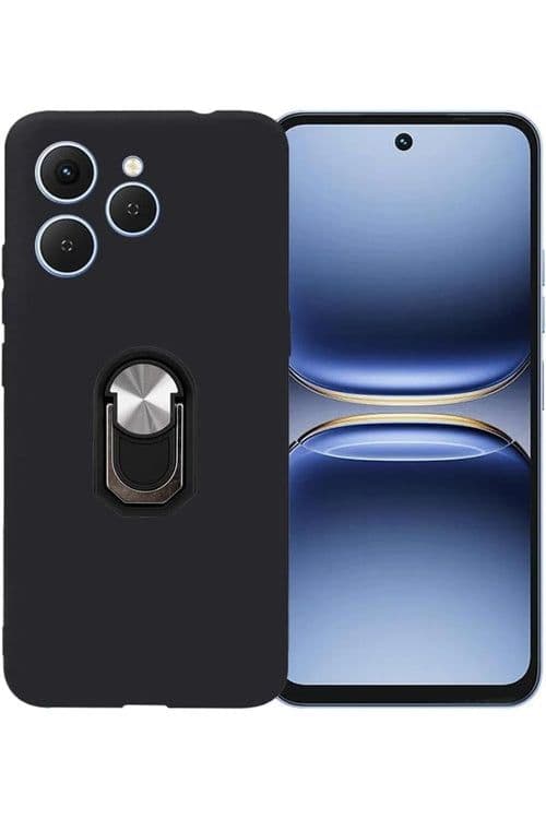 image-Tecno Spark 40 Case TPU Silicone Ring Holder Cast Cover