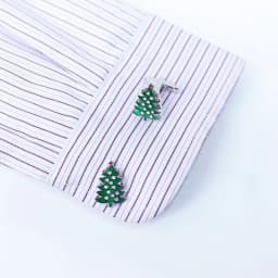 image-Christmas Tree Cufflinks